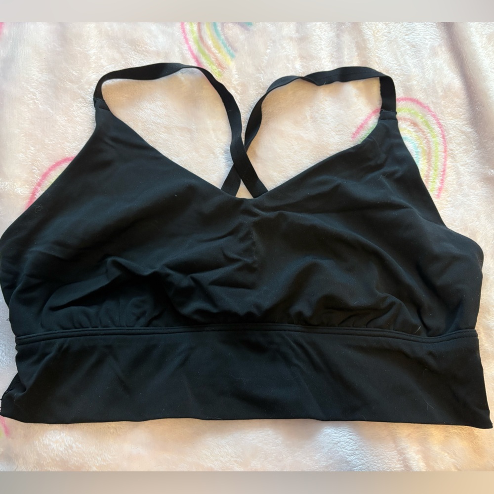 Black Sports Bra